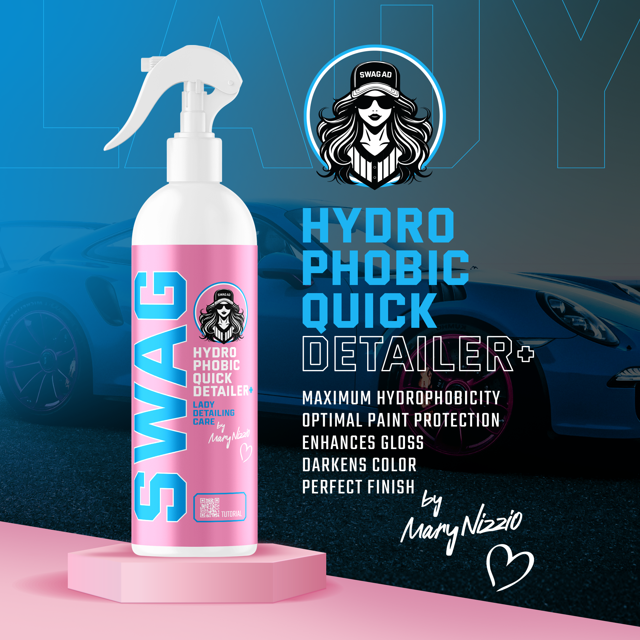 Swag LADY EXTERIOR SET | NEUTRAL SHAMPOO | NEUTRAL FOAM COLOR